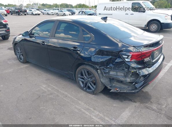 3KPF34AD3ME310845 2021 KIA FORTE Black Tył lewy