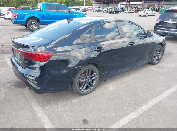 3KPF34AD3ME310845 2021 KIA FORTE Black Tył prawy