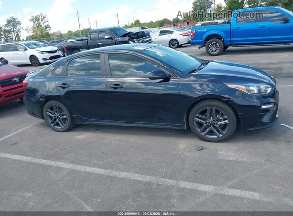 3KPF34AD3ME310845 2021 KIA FORTE Black Widok wnętrza 360 stopni