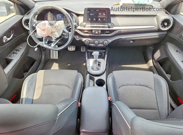 3KPF34AD3ME331565 2021 KIA FORTE Black Вид панелі приладів