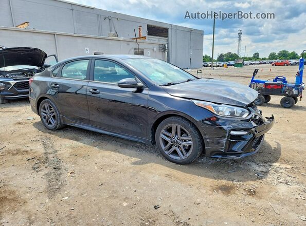 3KPF34AD3ME331565 2021 KIA FORTE Black Передня права чверть