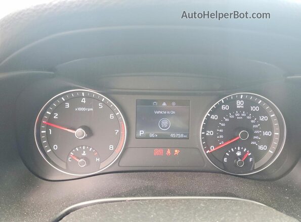 3KPF34AD3ME331565 2021 KIA FORTE Black Вид щитка приладів