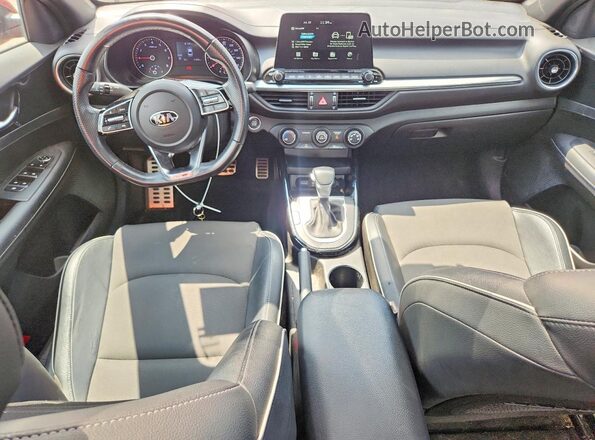 3KPF34AD4ME338864 2021 KIA FORTE Orange წინა პანელის ხედი