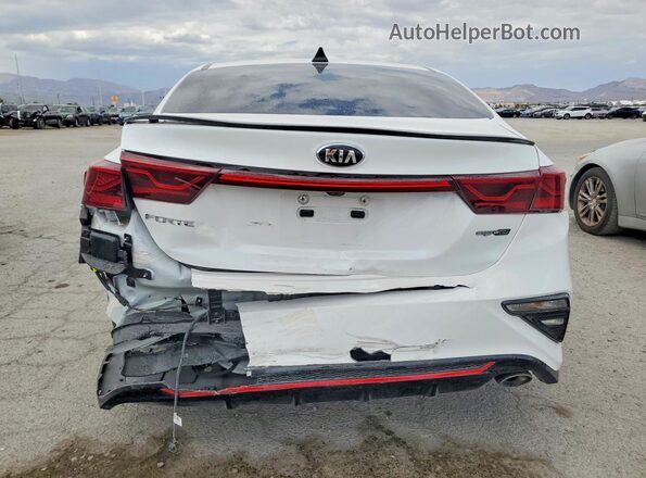 3KPF34AD5ME404340 2021 KIA FORTE White Widok z tyłu