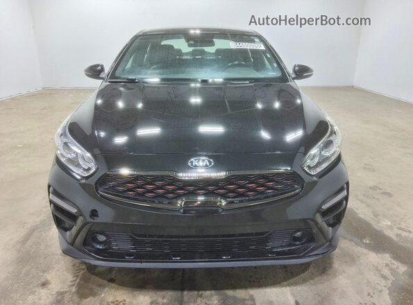 3KPF34AD6ME275752 2021 KIA FORTE Black Вид спереду