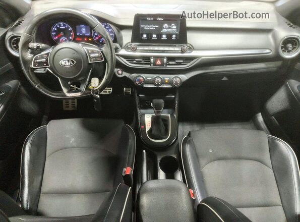 3KPF34AD6ME275752 2021 KIA FORTE Black Вид панелі приладів