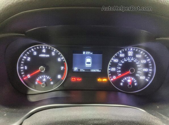 3KPF34AD6ME275752 2021 KIA FORTE Black Вид щитка приладів