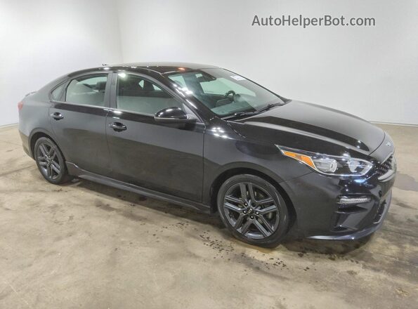 3KPF34AD6ME275752 2021 KIA FORTE Black Передня права чверть