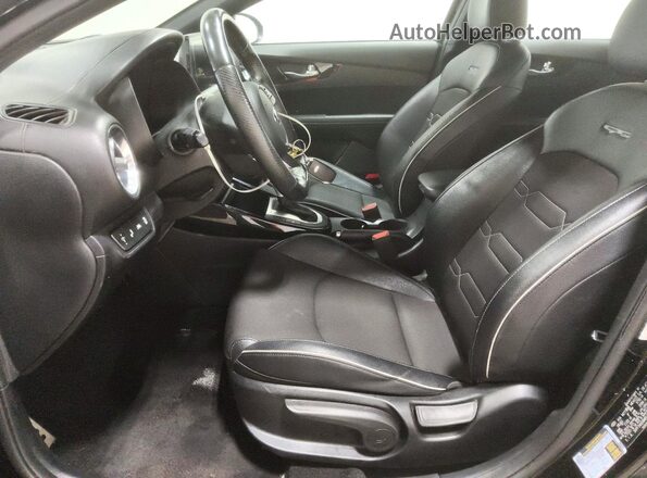 3KPF34AD6ME275752 2021 KIA FORTE Black Вид салону спереду