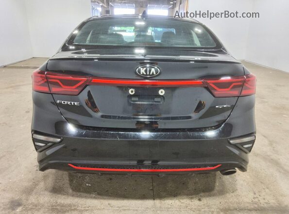 3KPF34AD6ME275752 2021 KIA FORTE Black Вид ззаду