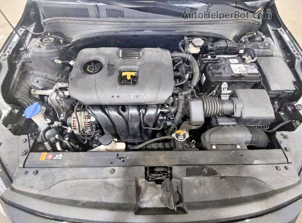 3KPF34AD6ME275752 2021 KIA FORTE Black Вид задньої частини салону