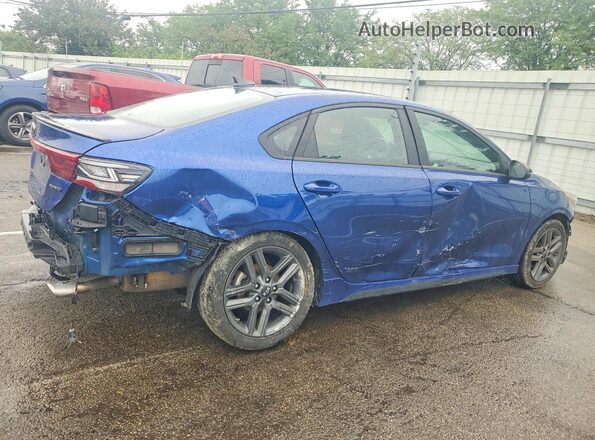 3KPF34AD6ME397771 2021 KIA FORTE Blue უკანა მარჯვენა