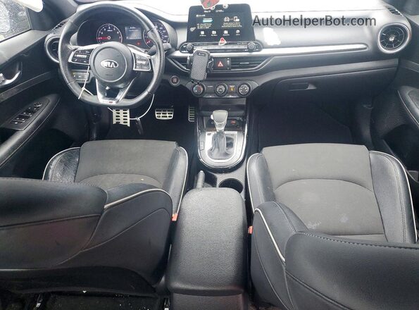 3KPF34AD6ME397771 2021 KIA FORTE Blue წინა პანელის ხედი