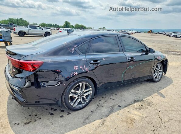3KPF34AD7KE078389 2019 KIA FORTE Black Rear right