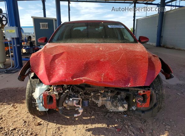 3KPF34ADXKE039716 2019 KIA FORTE Red Vista frontal