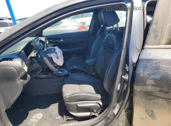 3KPF34ADXLE246639 2020 KIA FORTE Black Widok wnętrza z przodu