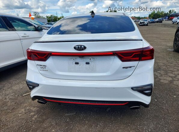 3KPF44AC0ME390819 2021 KIA FORTE White Вид ззаду