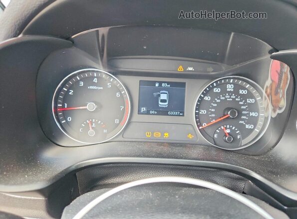 3KPF44AC0ME390819 2021 KIA FORTE White Вид щитка приладів