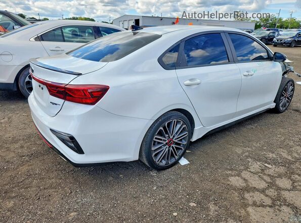 3KPF44AC0ME390819 2021 KIA FORTE White Задня права чверть