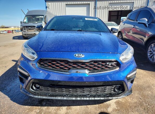 3KPF44AC0ME415282 2021 KIA FORTE Blue 