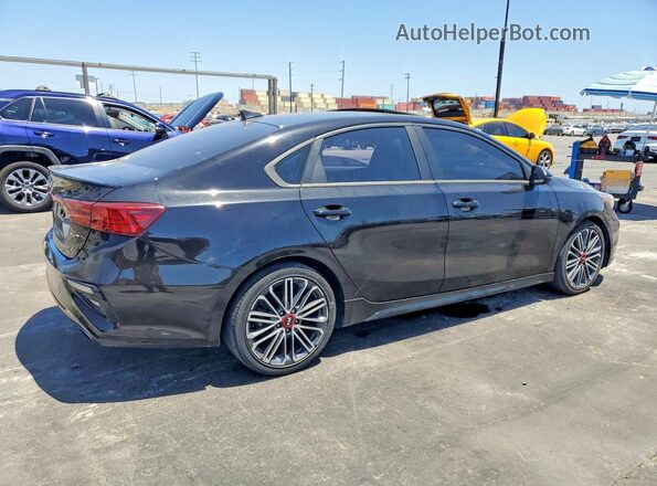 3KPF44AC3ME370130 2021 KIA FORTE Black Rear right