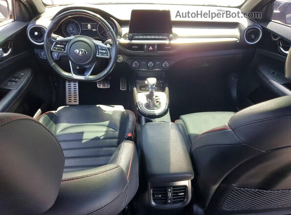 3KPF44AC3ME370130 2021 KIA FORTE Black Dashboard view