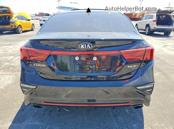3KPF44AC3ME370130 2021 KIA FORTE Black Rear view