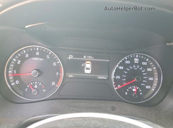 3KPF44AC6RE713262 2024 KIA FORTE Угольный Вид щитка приборов