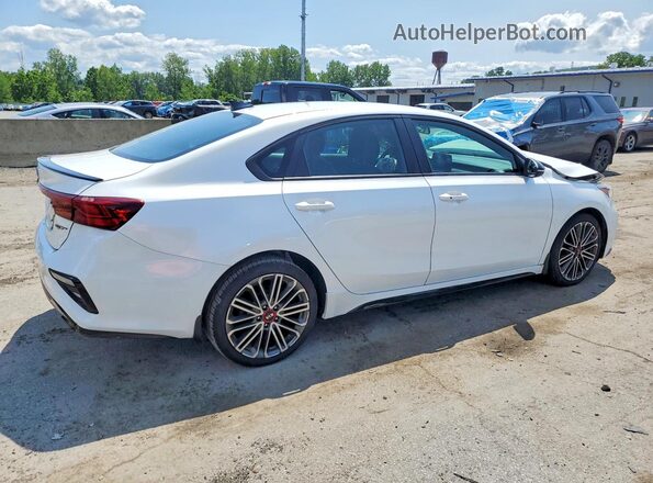 3KPF44AC7LE214817 2020 KIA FORTE Белый Задняя правая четверть