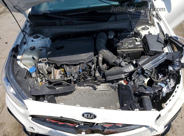 3KPF44AC7LE214817 2020 KIA FORTE Белый Вид задней части салона