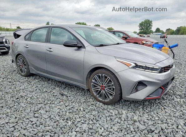 3KPF44AC7PE682469 2023 KIA FORTE Gray Front right