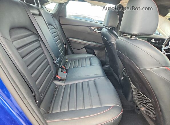3KPF44ACXME356547 2021 KIA FORTE Blue Հետևի նստատեղերի տեսք