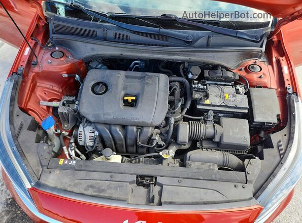 3KPF54AD1NE437072 2022 KIA FORTE Orange Widok wnętrza z tyłu