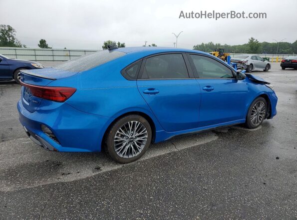 3KPF54AD2NE455757 2022 KIA FORTE Синий Задняя правая четверть