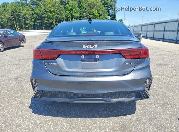 3KPF54AD2NE478780 2022 KIA FORTE Gray Вид ззаду