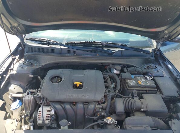 3KPF54AD2NE478780 2022 KIA FORTE Gray Вид задньої частини салону