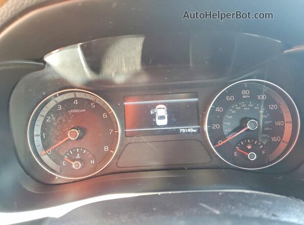 3KPF54AD2NE478780 2022 KIA FORTE Gray Вид щитка приладів