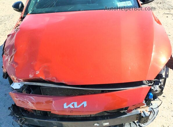 3KPF54AD2PE657369 2023 KIA FORTE Orange Սալոնի հետևի տեսք