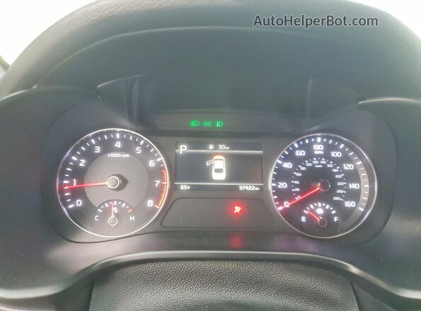 3KPF54AD2RE780818 2024 KIA FORTE Blue Widok zestawu wskaźników