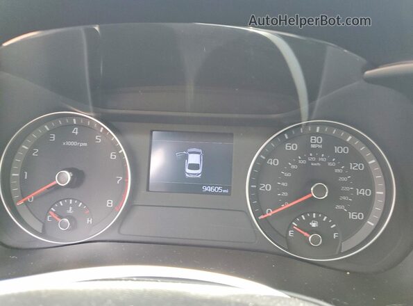 3KPF54AD3LE229806 2020 KIA FORTE Black Вид щитка приладів