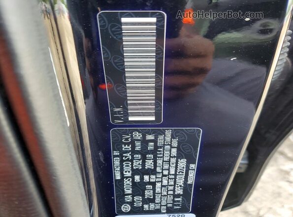 3KPF54AD3LE229806 2020 KIA FORTE Black Вид підкапотного простору