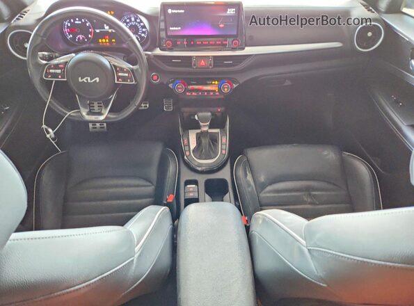 3KPF54AD3NE507719 2022 KIA FORTE Gray წინა პანელის ხედი
