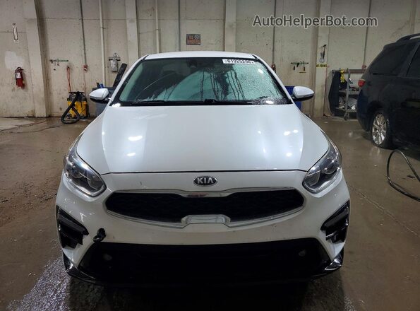 3KPF54AD4KE028527 2019 KIA FORTE White წინა ხედი