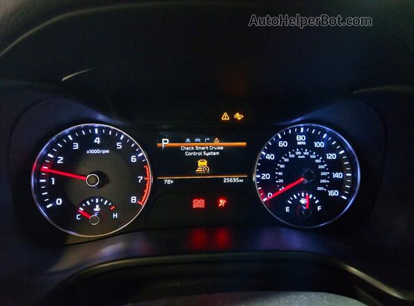 3KPF54AD7PE594561 2023 KIA FORTE White Widok zestawu wskaźników