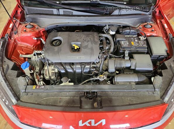 3KPF54AD7PE658887 2023 KIA FORTE Orange უკანა სალონის ხედი