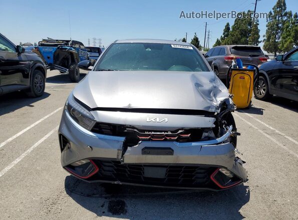 3KPF54AD9PE568558 2023 KIA FORTE Silver Front view