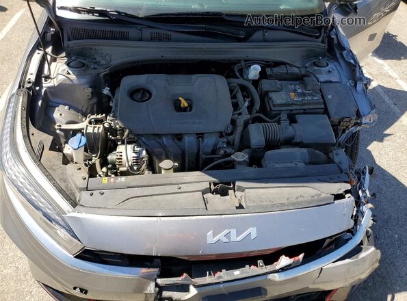 3KPF54AD9PE568558 2023 KIA FORTE Silver Rear interior view