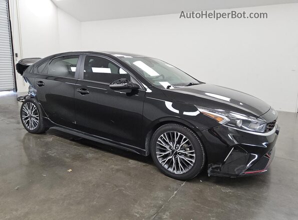 3KPF54AD9PE660947 2023 KIA FORTE Black Vista interior de 360 grados