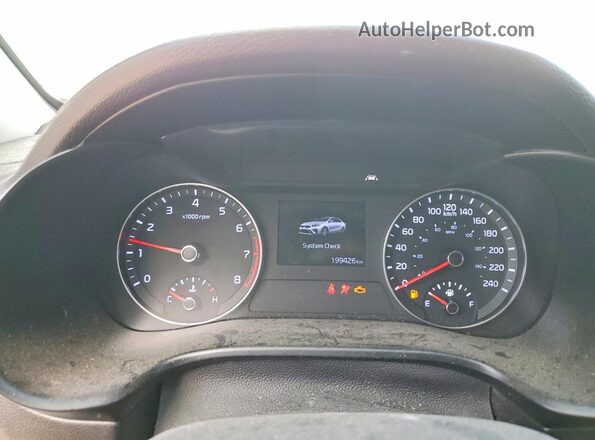 3KPF54ADXME400472 2021 KIA FORTE White Вид щитка приладів
