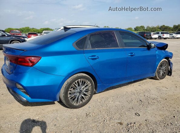 3KPF54ADXNE418861 2022 KIA FORTE Синий Задняя правая четверть